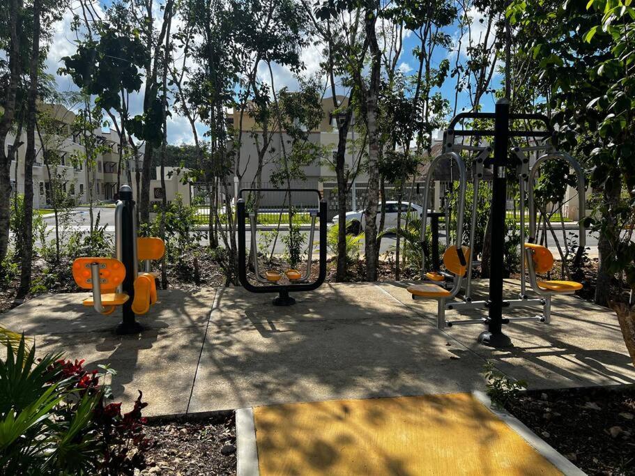 Angels Beach Condo Con Piscina, Parking Y Parque Πλάγια Ντελ Κάρμεν Εξωτερικό φωτογραφία